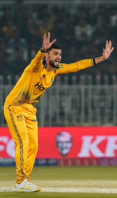 Naveen-ul-Haq grabs a wicket